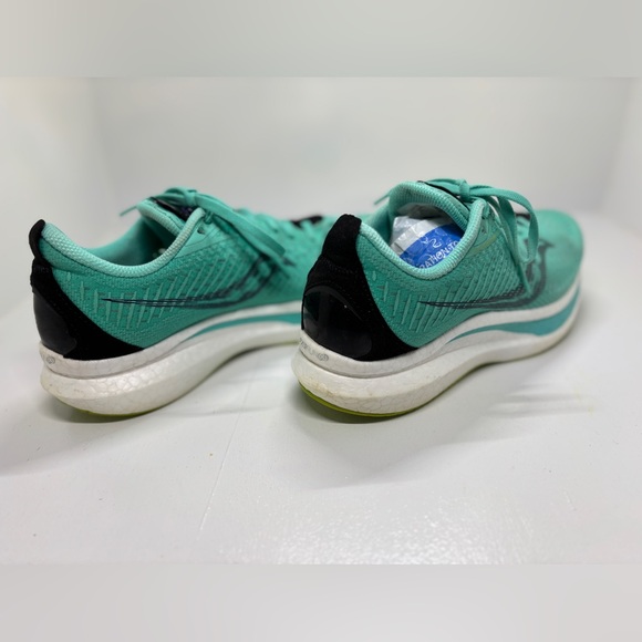 Saucony Women's Endorphin Speed 2 running shoes Cool Mint/Acid size 9 - Picture 5 of 10